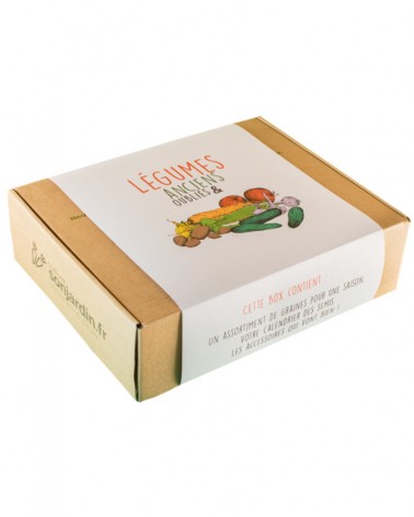 Box pour semer 7 légumes méditerranéens